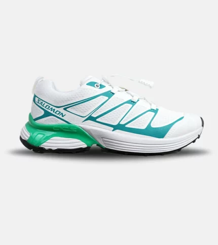 کفش کتانی سفید سبز آبی Salomon | xt-6 مدل 6231