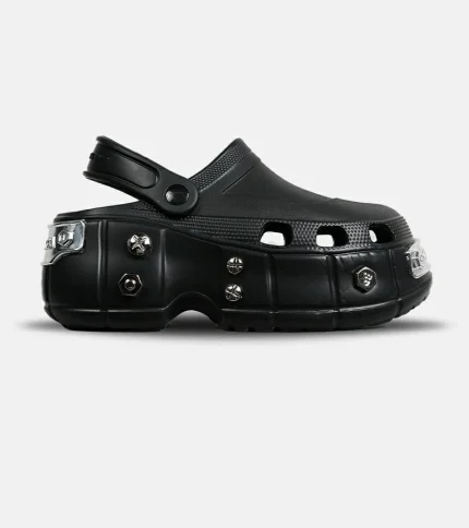 صندل مردانه مشکی BALENCIAGA crocs مدل 6938