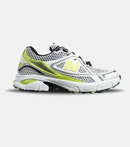 کفش کتانی مردانه و زنانه سفید لیمویی NEW BALANCE 1064 V.2 مدل 7009