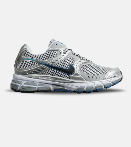 کفش کتانی مردانه طوسی آبی نایک NIKE zoom vomero 5 مدل 7053